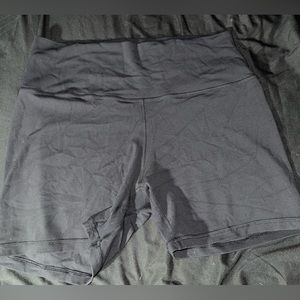 Black Lululemon shorts size 8